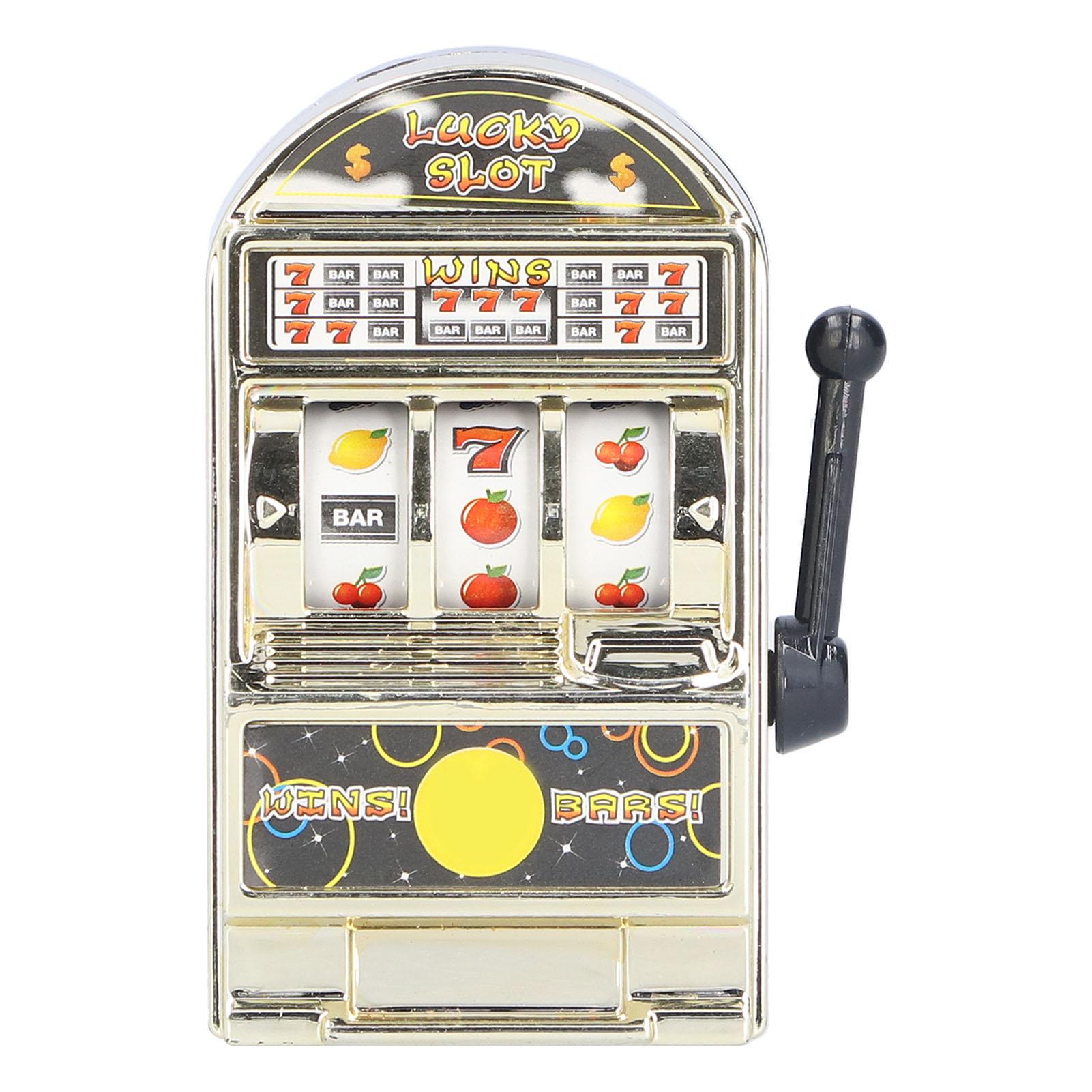 Мини-игровой автомат, легкий игровой автомат Lucky Slot, банк с вращающимся барабаном для творческого фестиваля
Мини-игровой автомат, легкий игровой автомат Lucky Slot, банк с вращающимся барабаном для творческого фестиваля