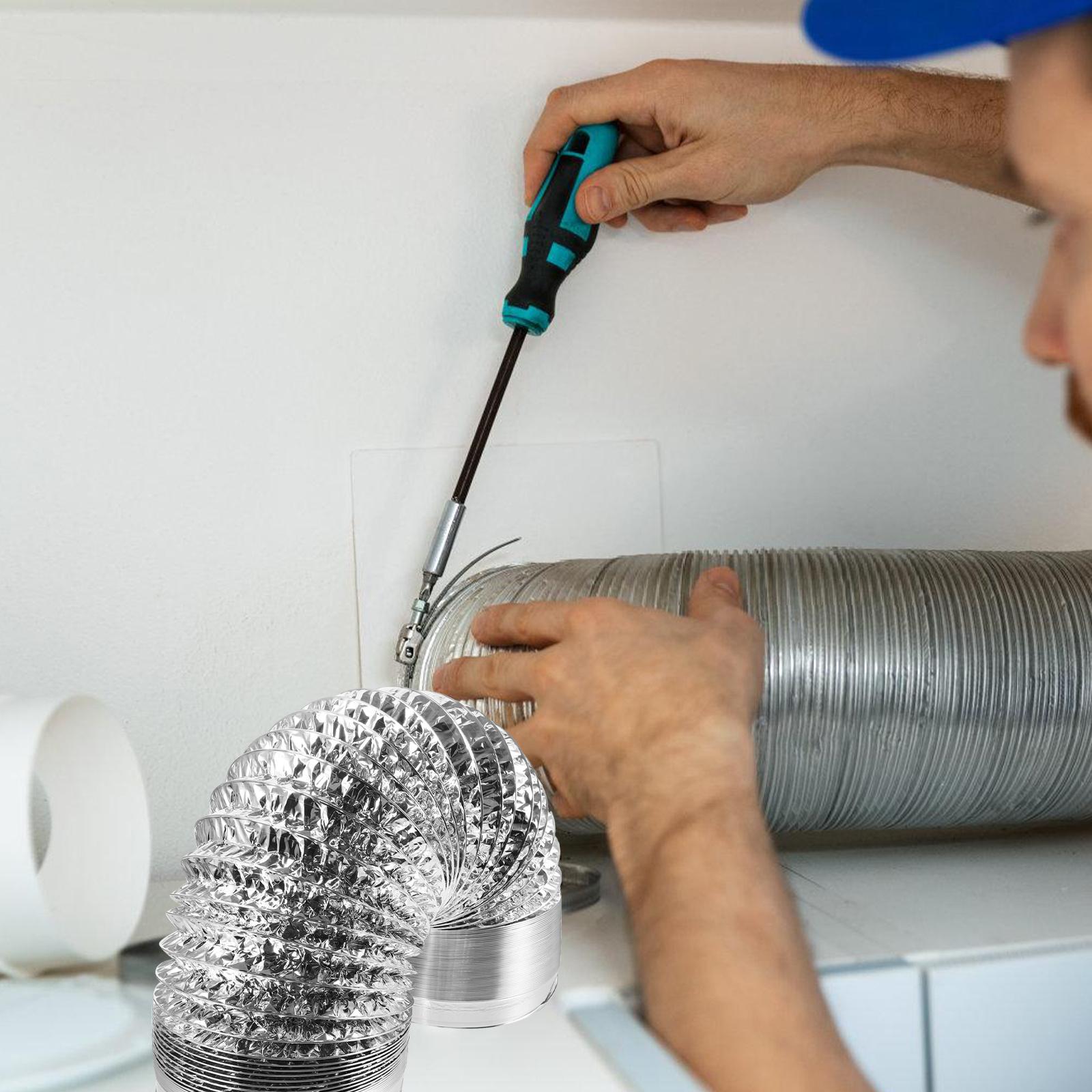 1Pcs Aluminum Foil Duct Hose Thick Retractable Ventilation Exhaust Vent Pipe for Hvac Dryer Dryer Vent Hose 180Mm Diameter China Mainland
1Pcs Aluminum Foil Duct Hose Thick Retractable Ventilation Exhaust Vent Pipe for Hvac Dryer Dryer Vent Hose 180Mm Diameter China Mainland