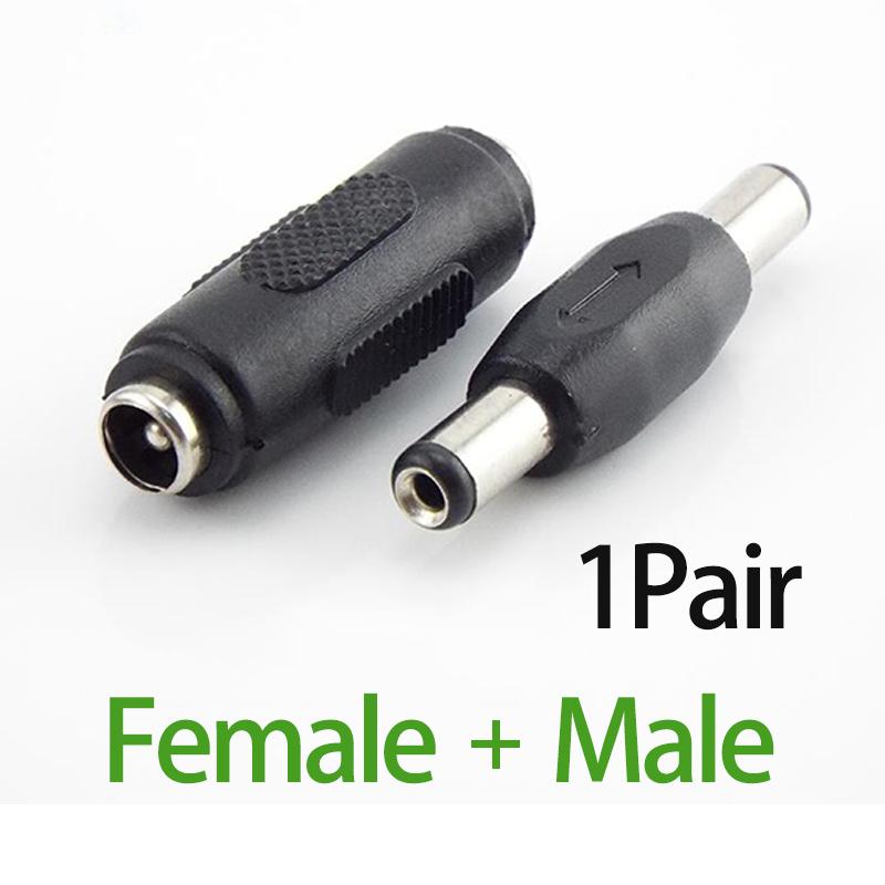 DC5.5*2.1 mm Male To Male DC Power Plug Jack and Female To Female Socket Connector For CCTV Camcer Panel Mounting Adapter
DC5.5*2.1 mm Male To Male DC Power Plug Jack and Female To Female Socket Connector For CCTV Camcer Panel Mounting Adapter