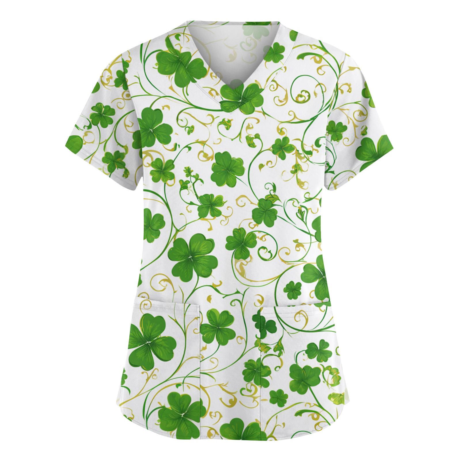 Жіноча мода Комбінезон з V-подібним вирізом та короткими рукавами з кишенями Принтовані топи Одяг XXL зелений
Жіноча мода Комбінезон з V-подібним вирізом та короткими рукавами з кишенями Принтовані топи Одяг XXL зелений