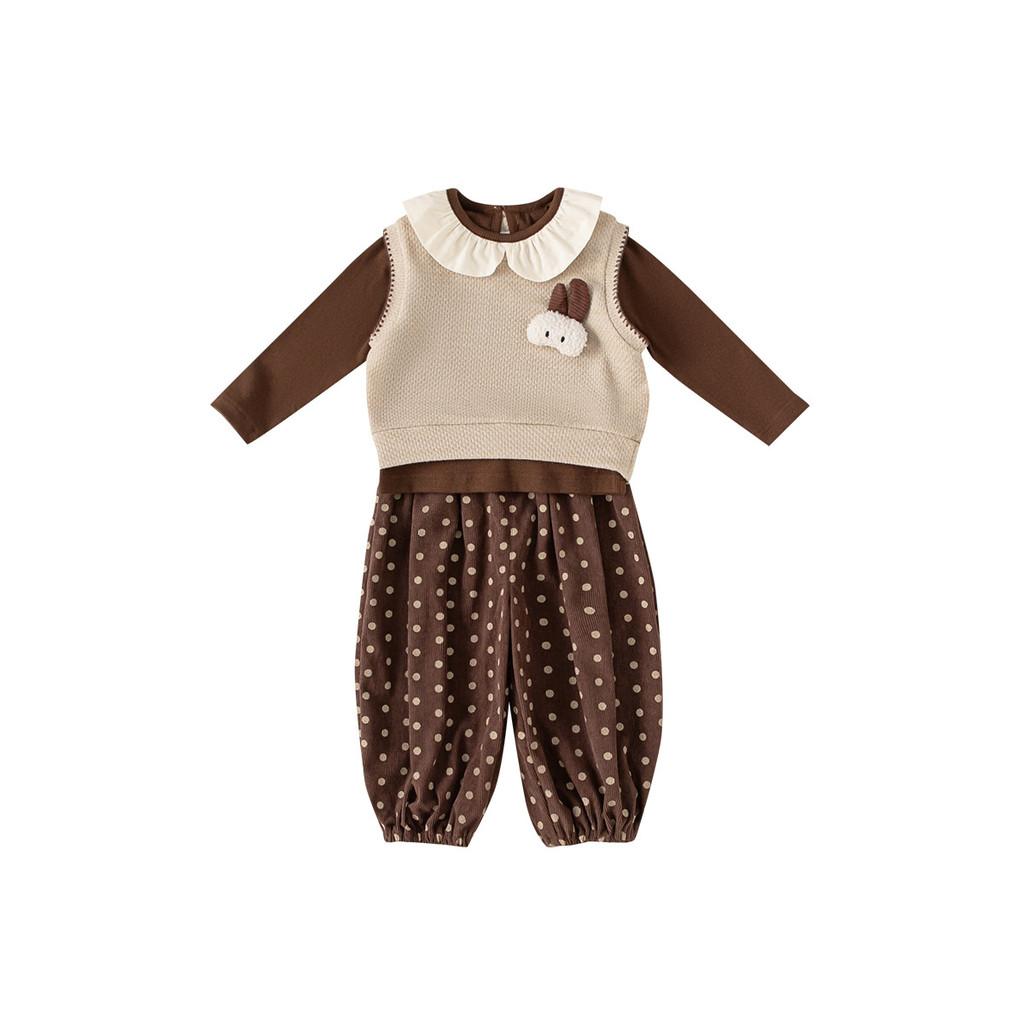 Girl Fall Comfortable Threeitem Outfit With Long Sleeve Top And Pants For Children 140cm
Girl Fall Comfortable Threeitem Outfit With Long Sleeve Top And Pants For Children 140cm