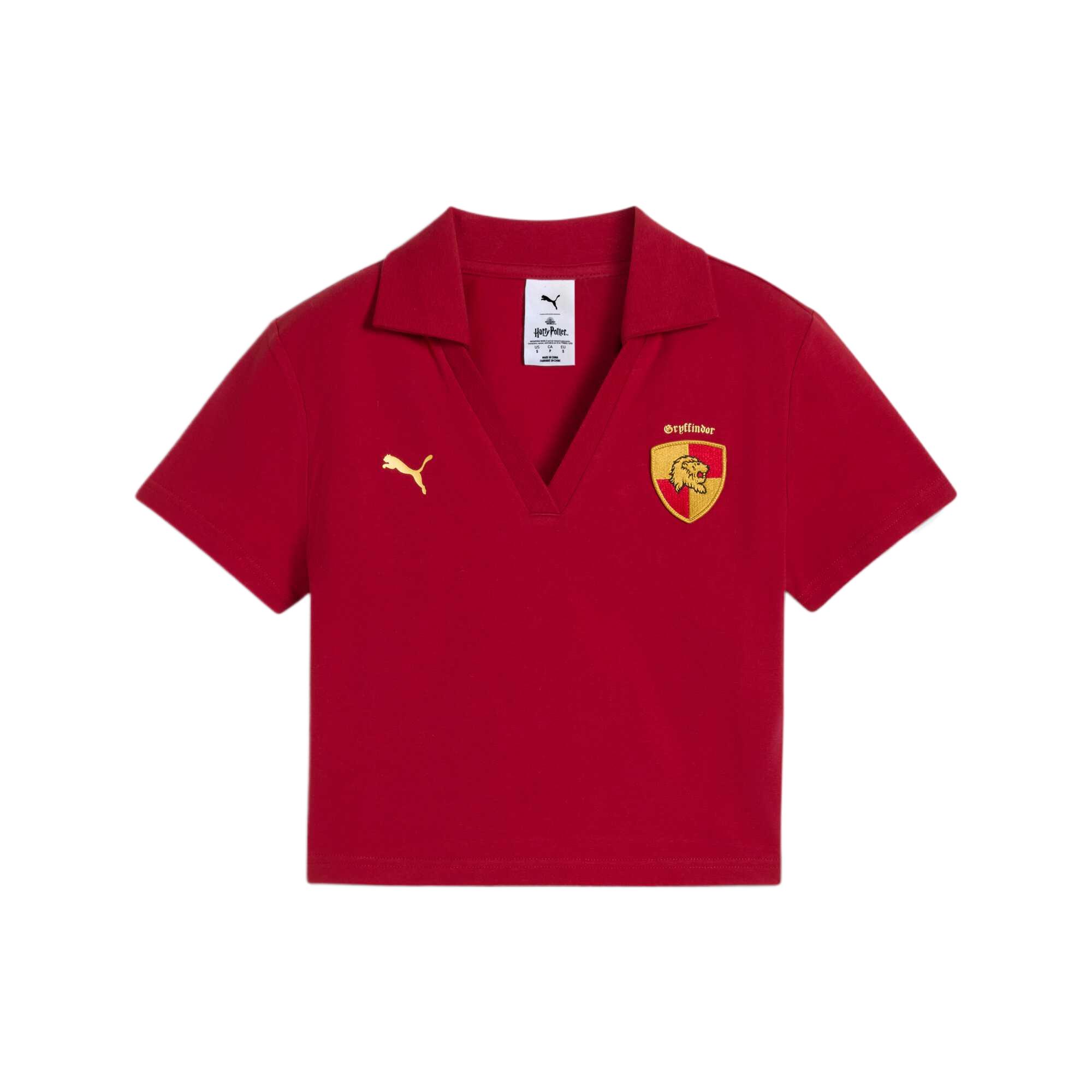 PUMA x Harry Potter Women s Gryffindor Crop Polo Shirt Red 630097-13 XS
PUMA x Harry Potter Women s Gryffindor Crop Polo Shirt Red 630097-13 XS