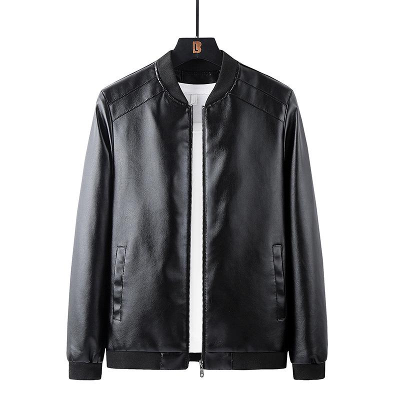 Men s Trendy Business Casual Leather Jacket - Spring, Autumn, Winter, Plus Velvet Thickened, Korean Style Large
Men s Trendy Business Casual Leather Jacket - Spring, Autumn, Winter, Plus Velvet Thickened, Korean Style Large