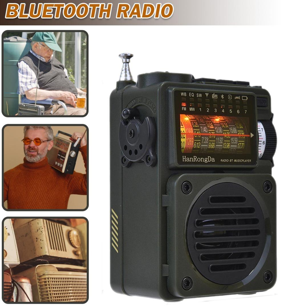 PDTO AM/FM/SW/WB Коротковолновый радиоприемник Перезаряжаемый портативный динамик
PDTO AM/FM/SW/WB Коротковолновый радиоприемник Перезаряжаемый портативный динамик