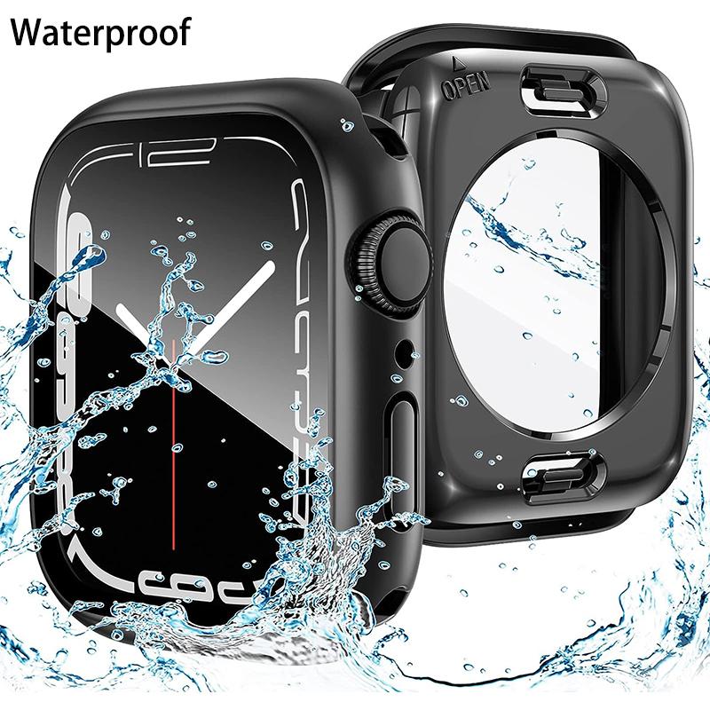 Waterproof Protective Cover Case for Apple Watch Ultra 49mm 45mm 41mm 40mm 44mm 360 Glass Protector Film Back Bumper Frame 40mm чорний
Waterproof Protective Cover Case for Apple Watch Ultra 49mm 45mm 41mm 40mm 44mm 360 Glass Protector Film Back Bumper Frame 40mm чорний