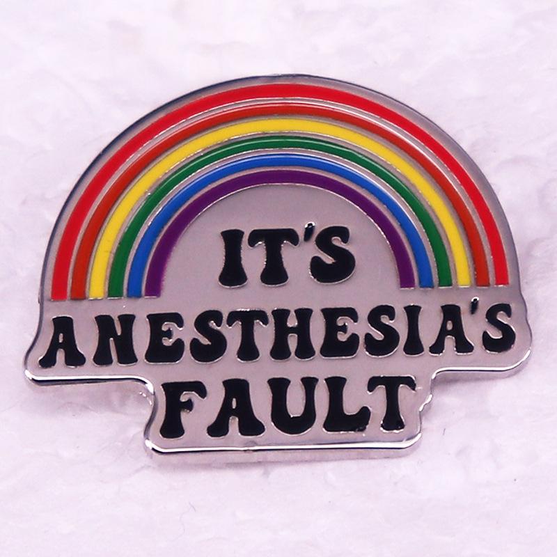 Anesthesia Humor Brooch: Satirical Medical Badge
Anesthesia Humor Brooch: Satirical Medical Badge