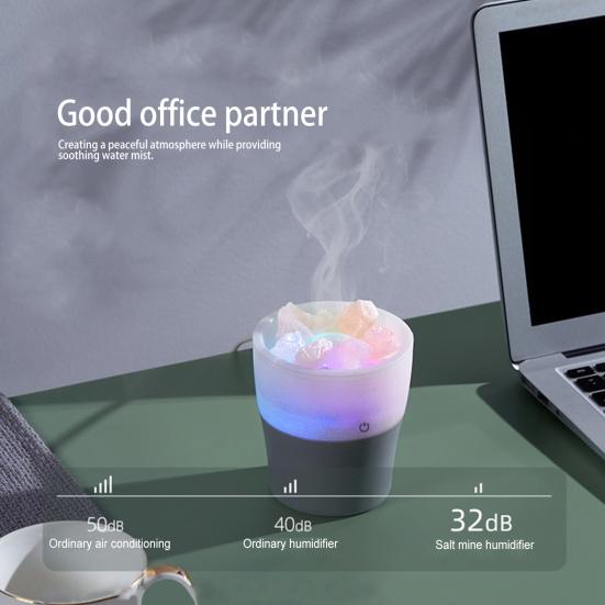 Портативный небольшой увлажнитель Yousheng с цветной светодиодной подсветкой, USB Plug-Play, ультра-тихий увлажнитель с гималайской солью, диффузор эфирного масла
Портативный небольшой увлажнитель Yousheng с цветной светодиодной подсветкой, USB Plug-Play, ультра-тихий увлажнитель с гималайской солью, диффузор эфирного масла