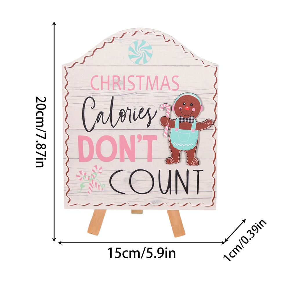 Gingerbread Man Signs Wood Sign Winter Desktop Decoration Christmas Party Welcome Sign Gingerbread Shop Sign Holiday Decor For білий
Gingerbread Man Signs Wood Sign Winter Desktop Decoration Christmas Party Welcome Sign Gingerbread Shop Sign Holiday Decor For білий