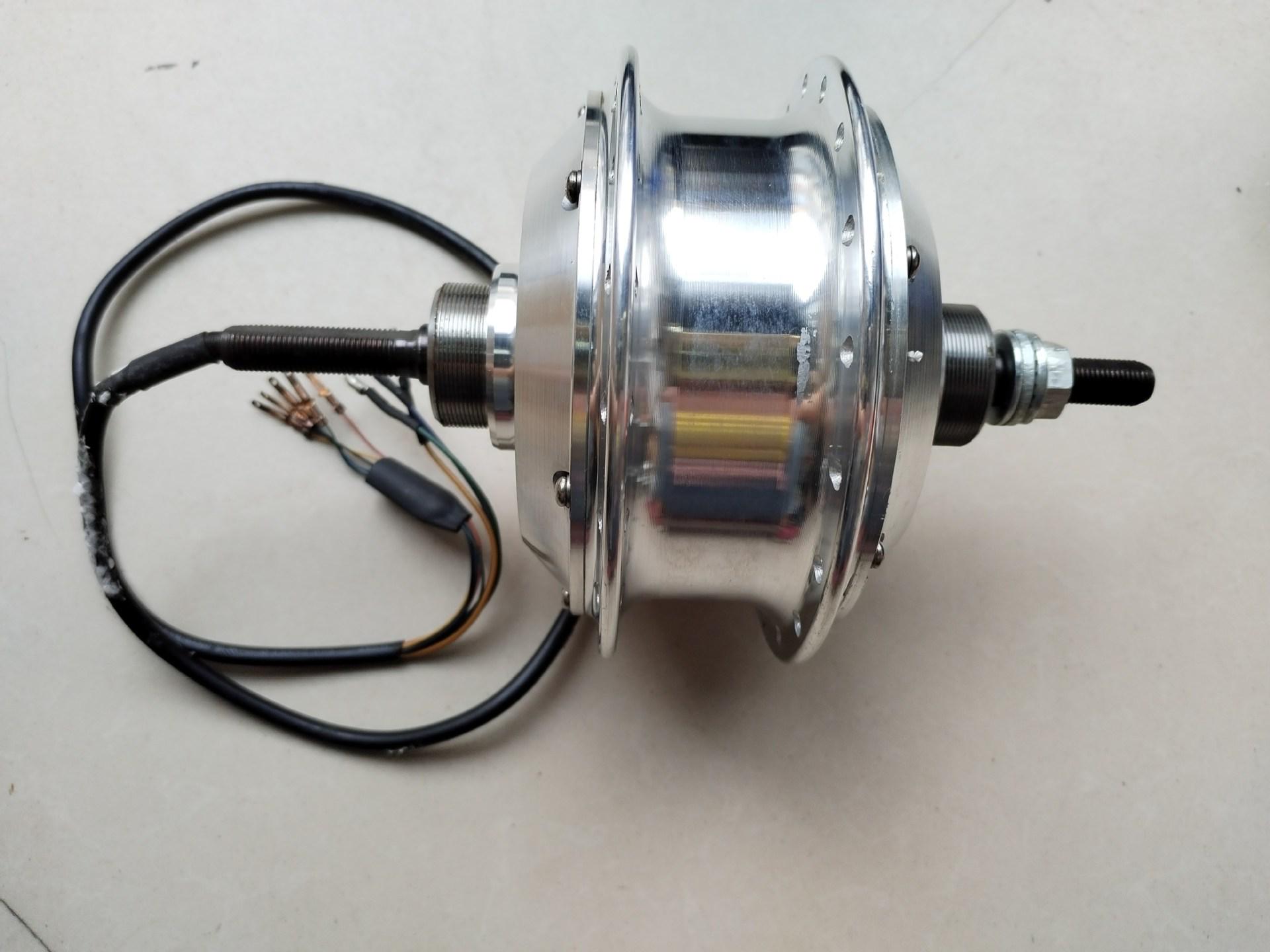 Brushless Rear Wheel Hub Motor with Internal Clutch Gear, 36/48V, No Resistance, Double Threaded.
Brushless Rear Wheel Hub Motor with Internal Clutch Gear, 36/48V, No Resistance, Double Threaded.