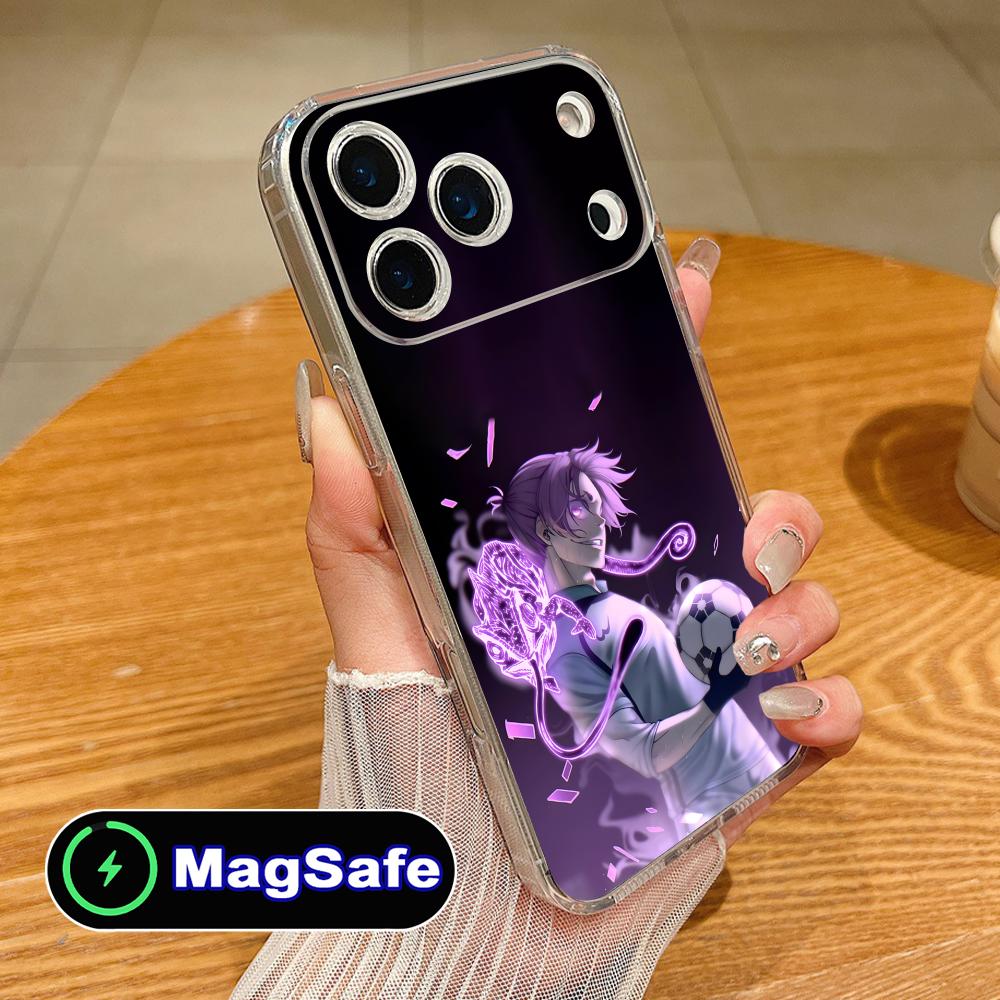 Blue Lock Reo Mikage Clear TPU Magsafe Mobile Phone Case for iPhone 17 16 15 14 13 12 11 Air Pro Max Plus Mini Colorful Cover iPhone 11 Pro Max
Blue Lock Reo Mikage Clear TPU Magsafe Mobile Phone Case for iPhone 17 16 15 14 13 12 11 Air Pro Max Plus Mini Colorful Cover iPhone 11 Pro Max