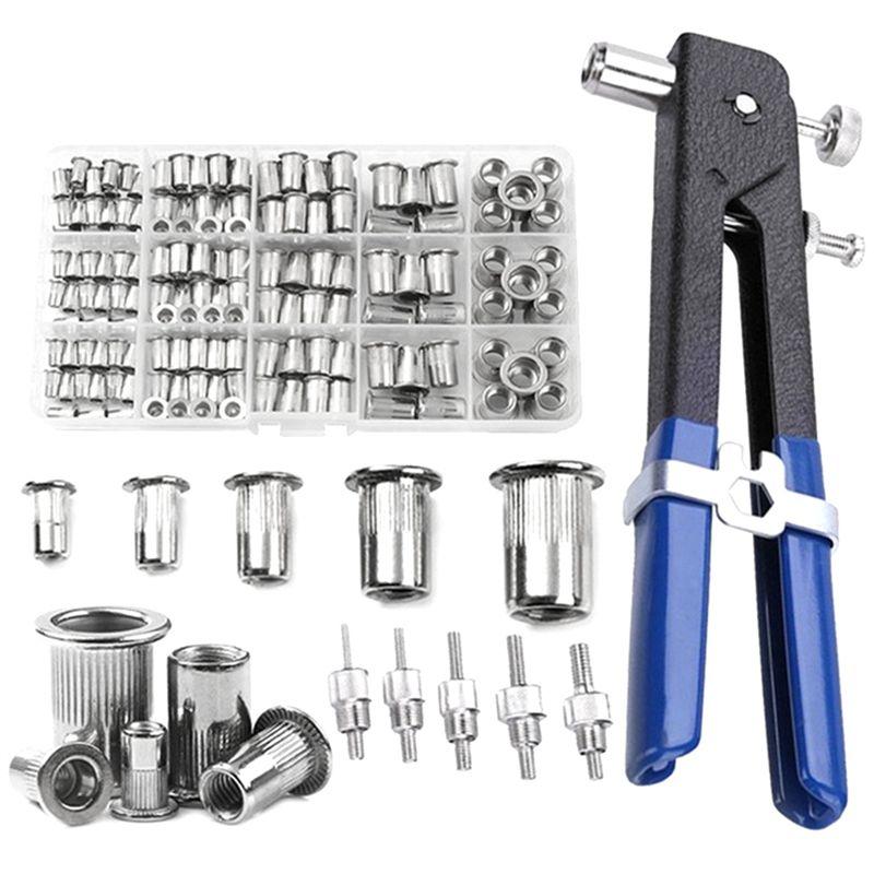 A34R 150PCS Rivet Nuts Plier Mandrel Kit M3//M5/M6/M8 Nut Rivet Mandrels Repairtool Nut Rivet Plier Set With Pliers
A34R 150PCS Rivet Nuts Plier Mandrel Kit M3//M5/M6/M8 Nut Rivet Mandrels Repairtool Nut Rivet Plier Set With Pliers