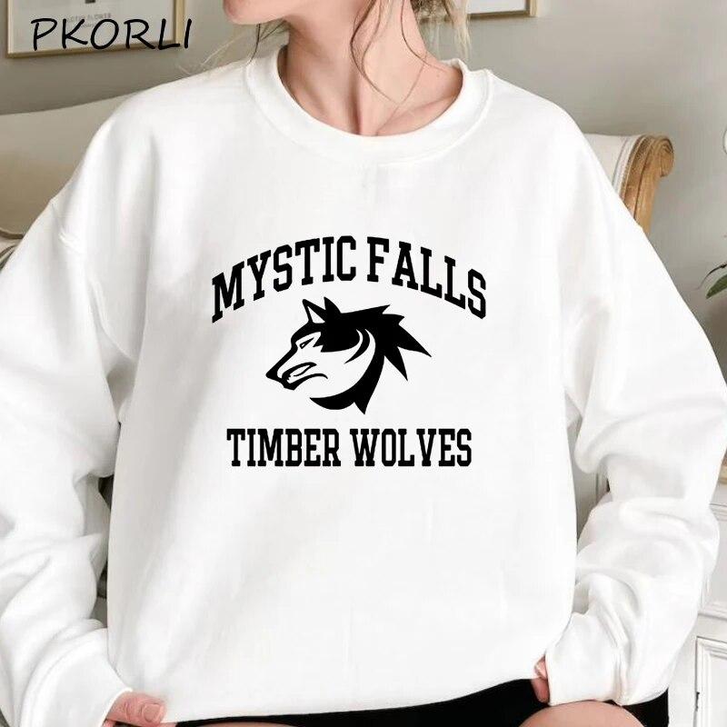 The Vampire Diaries Sweatshirt Pullover Mystic Falls Long Sleeve Autumn Salvatore Sweatshirt Women Unisex Streetwear Hoodies
The Vampire Diaries Sweatshirt Pullover Mystic Falls Long Sleeve Autumn Salvatore Sweatshirt Women Unisex Streetwear Hoodies