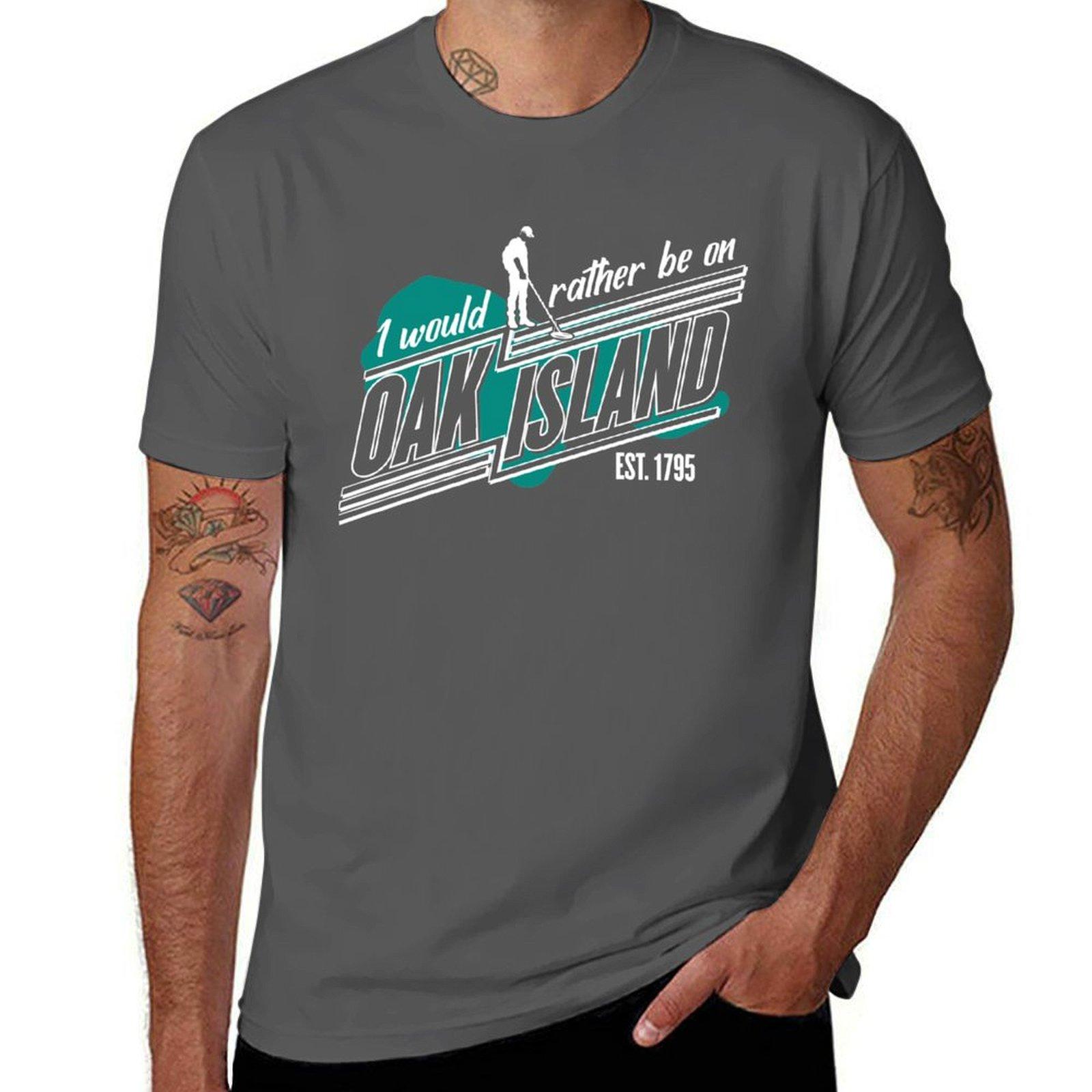 Rather Be On Oak Island Funny Retro Metal Detector Treasure T-Shirt man t shirt cotton high quality man t shirt summer T-Shirt 4XL
Rather Be On Oak Island Funny Retro Metal Detector Treasure T-Shirt man t shirt cotton high quality man t shirt summer T-Shirt 4XL