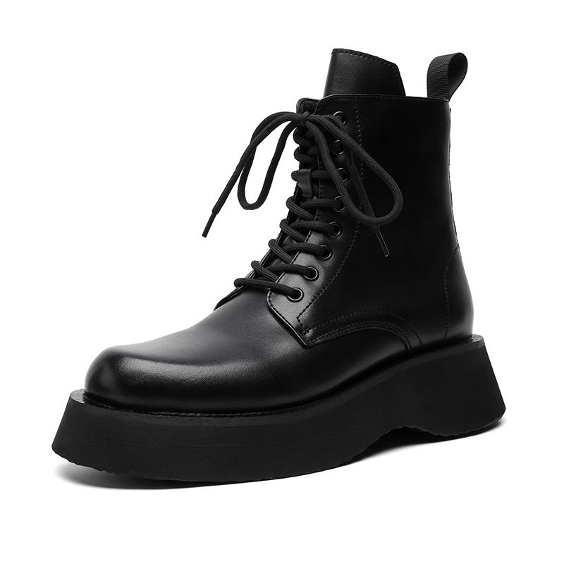 Fashion Black thick soled men s high top shoes Fashionable and versatile design styles Daily motorcycle Casual youth Outdoor Warm Shoes 38 чёрный
Fashion Black thick soled men s high top shoes Fashionable and versatile design styles Daily motorcycle Casual youth Outdoor Warm Shoes 38 чёрный