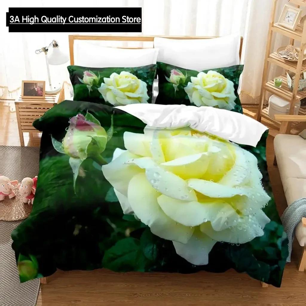 Comforter Green Rose Flower Comforter S Queen Size Bedding Set 3Pcs 2Pcs For Single Double Bed Full Twin Comforter (quilt)-EU Single(135*200cm)3pcs
Comforter Green Rose Flower Comforter S Queen Size Bedding Set 3Pcs 2Pcs For Single Double Bed Full Twin Comforter (quilt)-EU Single(135*200cm)3pcs