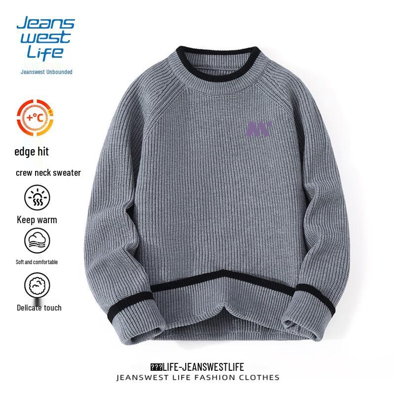 Jeanswest Life Men s Spliced Colorblock Round Neck Sweater M
Jeanswest Life Men s Spliced Colorblock Round Neck Sweater M