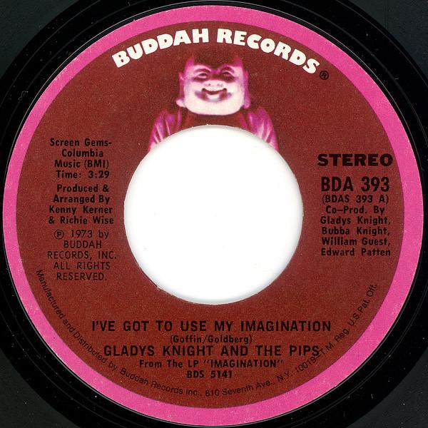 7inch Record GLADYS KNIGHT & THE PIPS - I ve Got To Use My Imagination BDA393 Buddah Records 1973 US Soul/Funk Used
7inch Record GLADYS KNIGHT & THE PIPS - I ve Got To Use My Imagination BDA393 Buddah Records 1973 US Soul/Funk Used