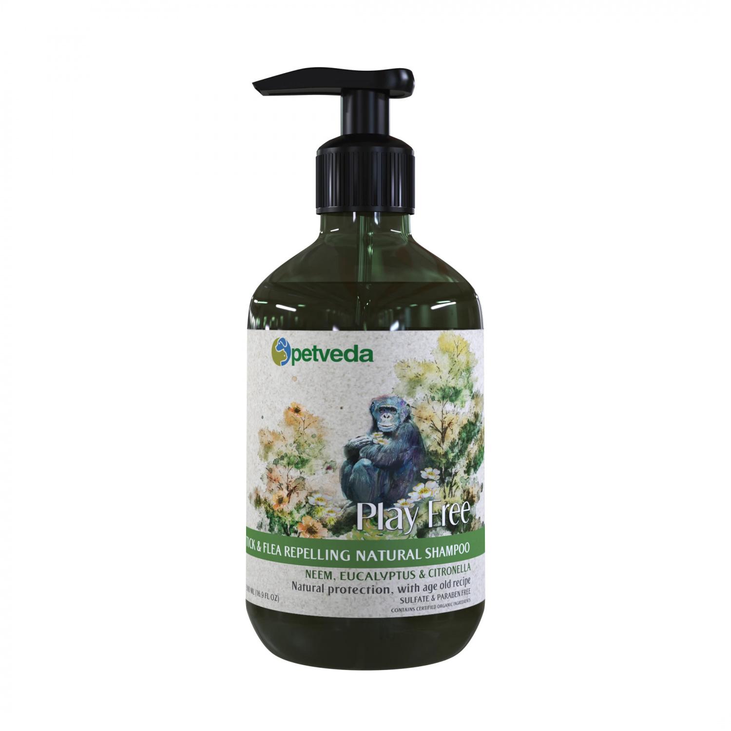 Шампунь от клещей и блох (500 мл), Tick and Flea Repelling Shampoo, Petveda
Шампунь от клещей и блох (500 мл), Tick and Flea Repelling Shampoo, Petveda