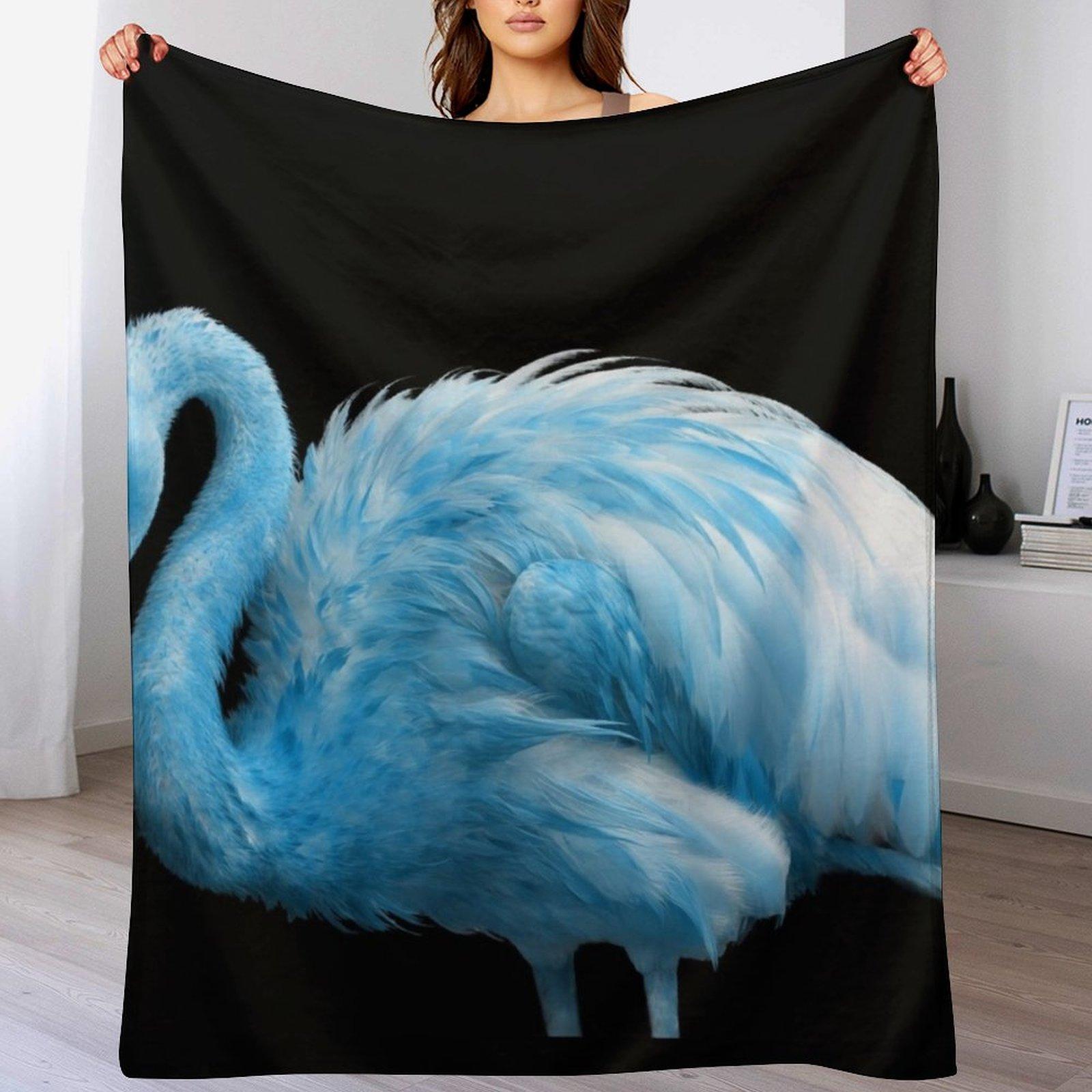 Blue Flamingo Throw Blanket Easy Care Comfortable Blanket for Couch 102x76cm(40x30in)
Blue Flamingo Throw Blanket Easy Care Comfortable Blanket for Couch 102x76cm(40x30in)