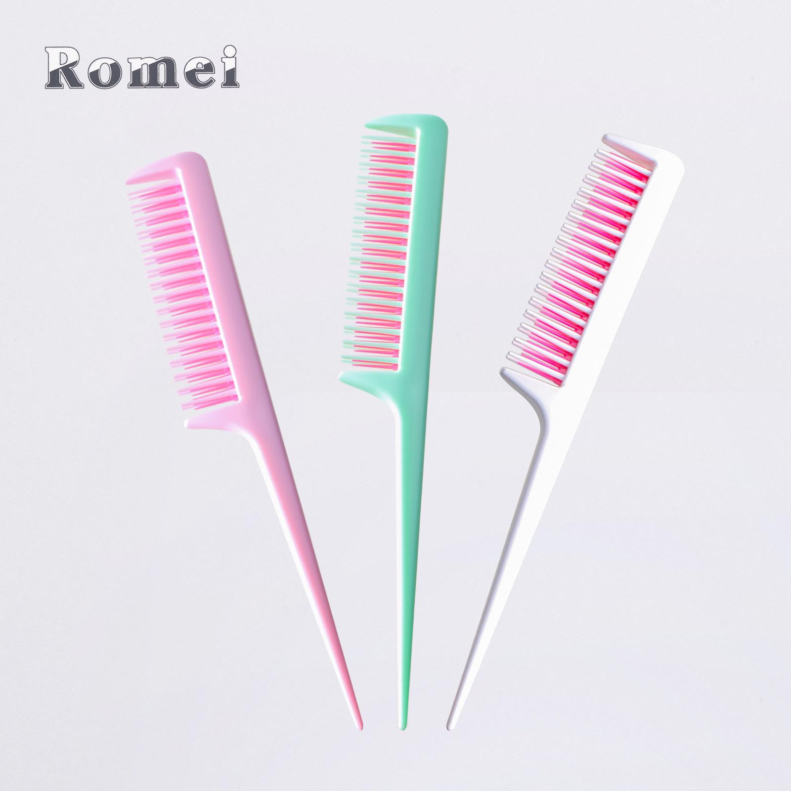Two-Tone Double Layer Hairdressing Styling Comb with Pointed Tail яскраво-рожевий колір
Two-Tone Double Layer Hairdressing Styling Comb with Pointed Tail яскраво-рожевий колір