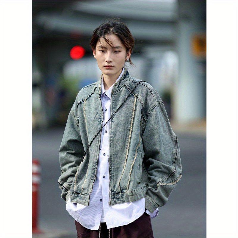 Women s Trendy Autumn Denim Jacket - Loose Fit, Plus Size, Versatile Lapel Workwear Extra Large
Women s Trendy Autumn Denim Jacket - Loose Fit, Plus Size, Versatile Lapel Workwear Extra Large