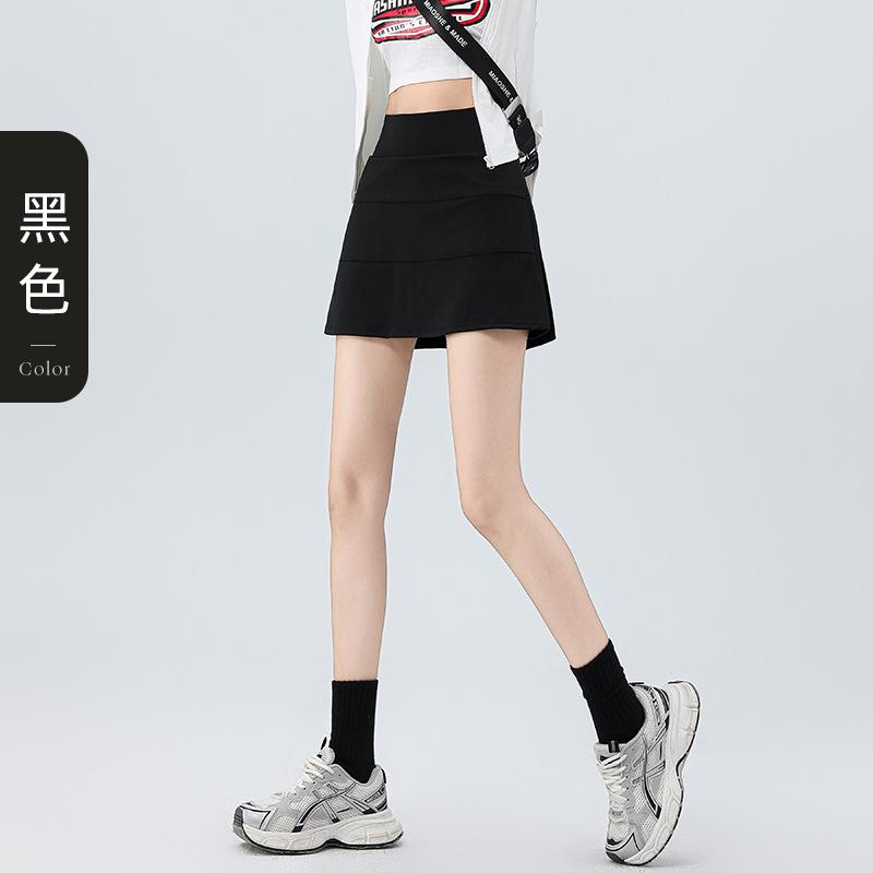 High waist sports short skirt women s loose five-point pants tennis skirt short yoga clothes skirt pleated skirt summer anti-light M чёрный
High waist sports short skirt women s loose five-point pants tennis skirt short yoga clothes skirt pleated skirt summer anti-light M чёрный