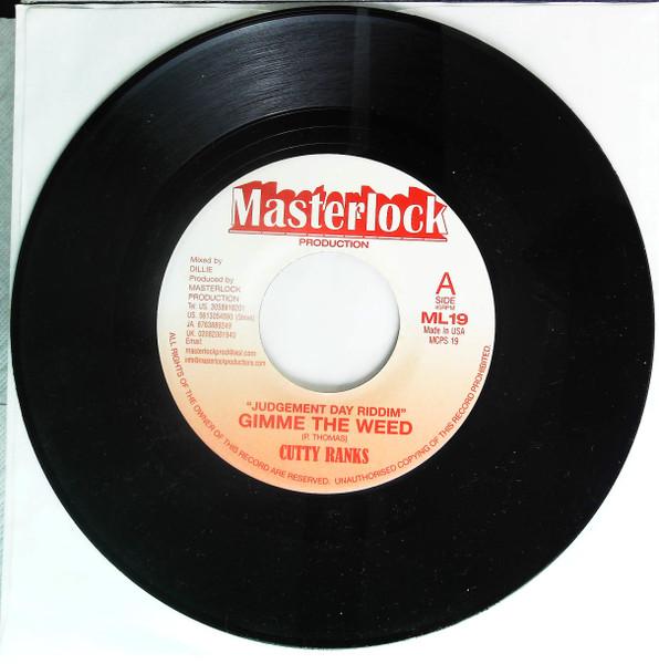 7inch Record CUTTY RANKS / ASH-I - Gimme The Weed / Heart Of Mine ML19 Masterlock Prod 2003 US Reggae, Ska & Dub Used
7inch Record CUTTY RANKS / ASH-I - Gimme The Weed / Heart Of Mine ML19 Masterlock Prod 2003 US Reggae, Ska & Dub Used