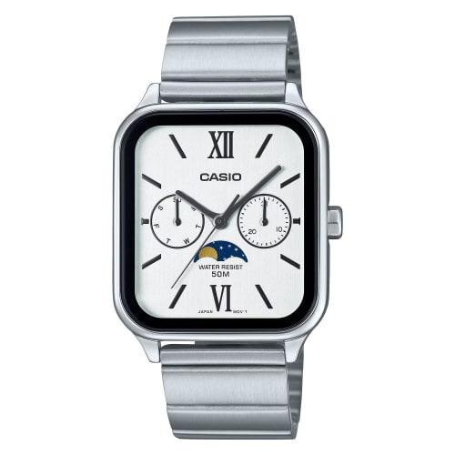 Casio CASIO Standard Moon Phase Analog Men s Watch MTP-M305D-7A2V Metal Band Silver Overseas Model
Casio CASIO Standard Moon Phase Analog Men s Watch MTP-M305D-7A2V Metal Band Silver Overseas Model