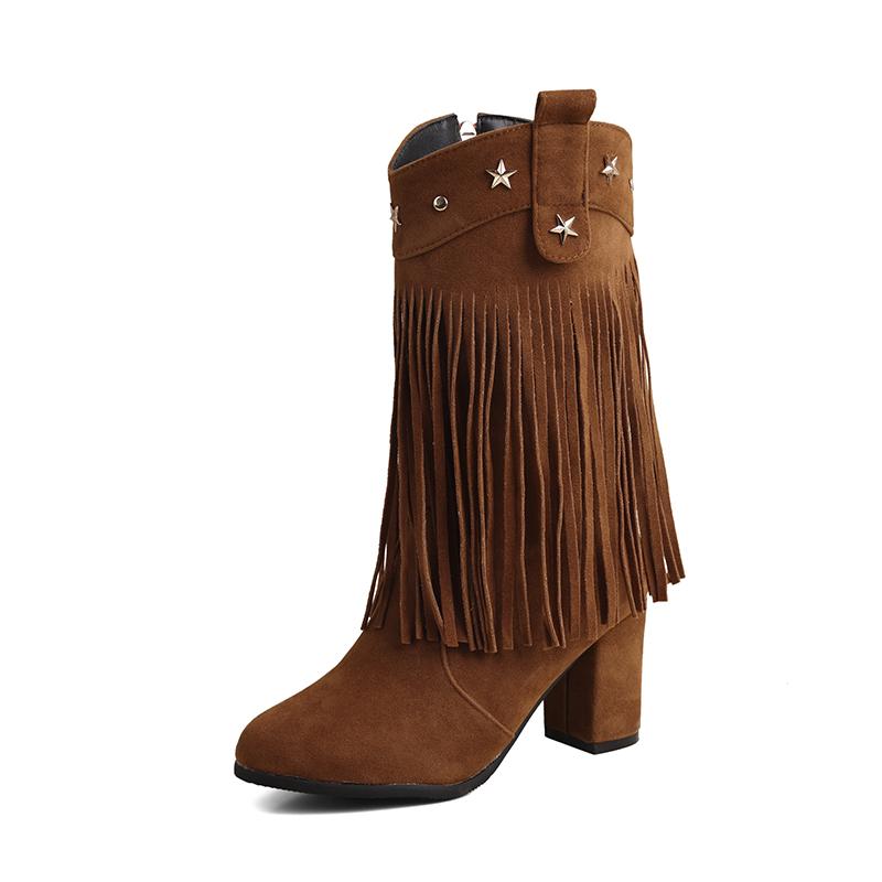 Женские короткие сапоги на высоком каблуке осень и зима новые короткие сапоги на толстом каблуке большого размера с бахромой 47 коричневый
Женские короткие сапоги на высоком каблуке осень и зима новые короткие сапоги на толстом каблуке большого размера с бахромой 47 коричневый