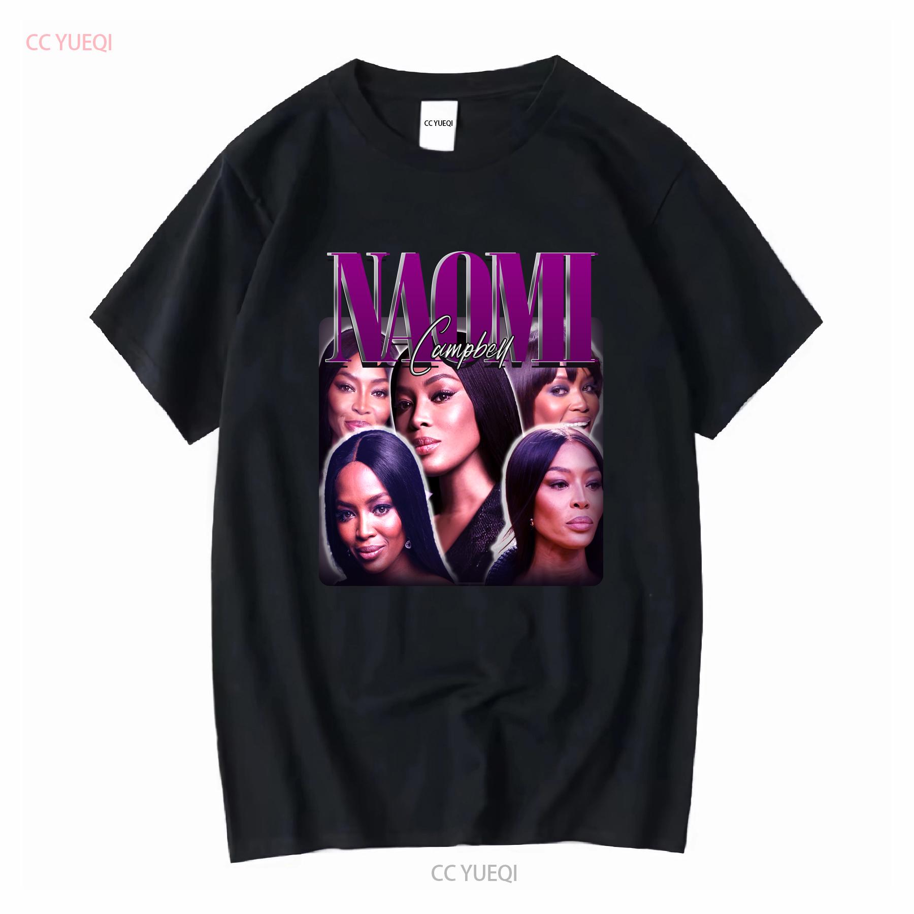 NAOMI CAMPBELL TEES Vintage T Shirt 90s Retro Merch Fans Homage long or short sleeves vintage Washed Comfortable fashion 4XL
NAOMI CAMPBELL TEES Vintage T Shirt 90s Retro Merch Fans Homage long or short sleeves vintage Washed Comfortable fashion 4XL