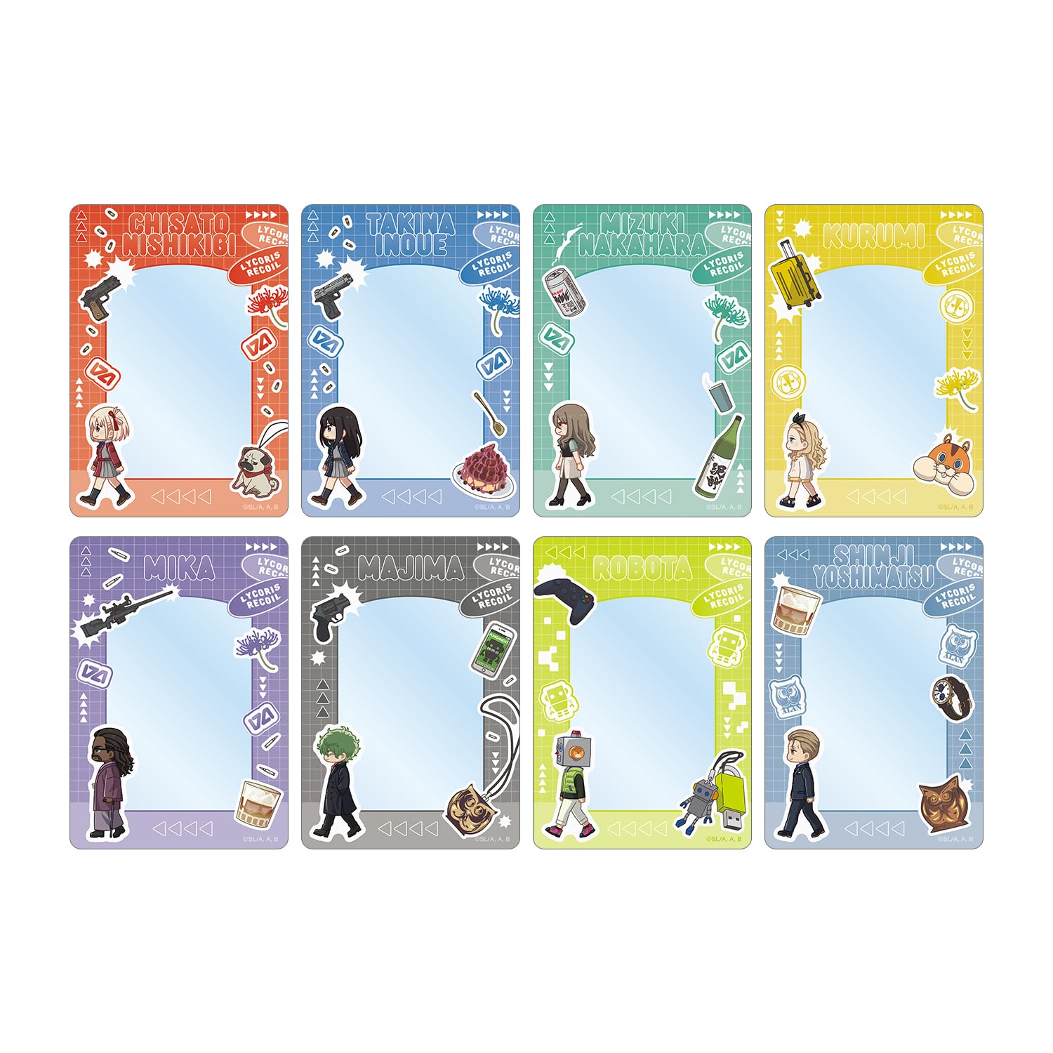 TV Anime Trading Chibi Toko B8 Hard Card Case Box of 8 Lycoris Recoil
TV Anime Trading Chibi Toko B8 Hard Card Case Box of 8 Lycoris Recoil