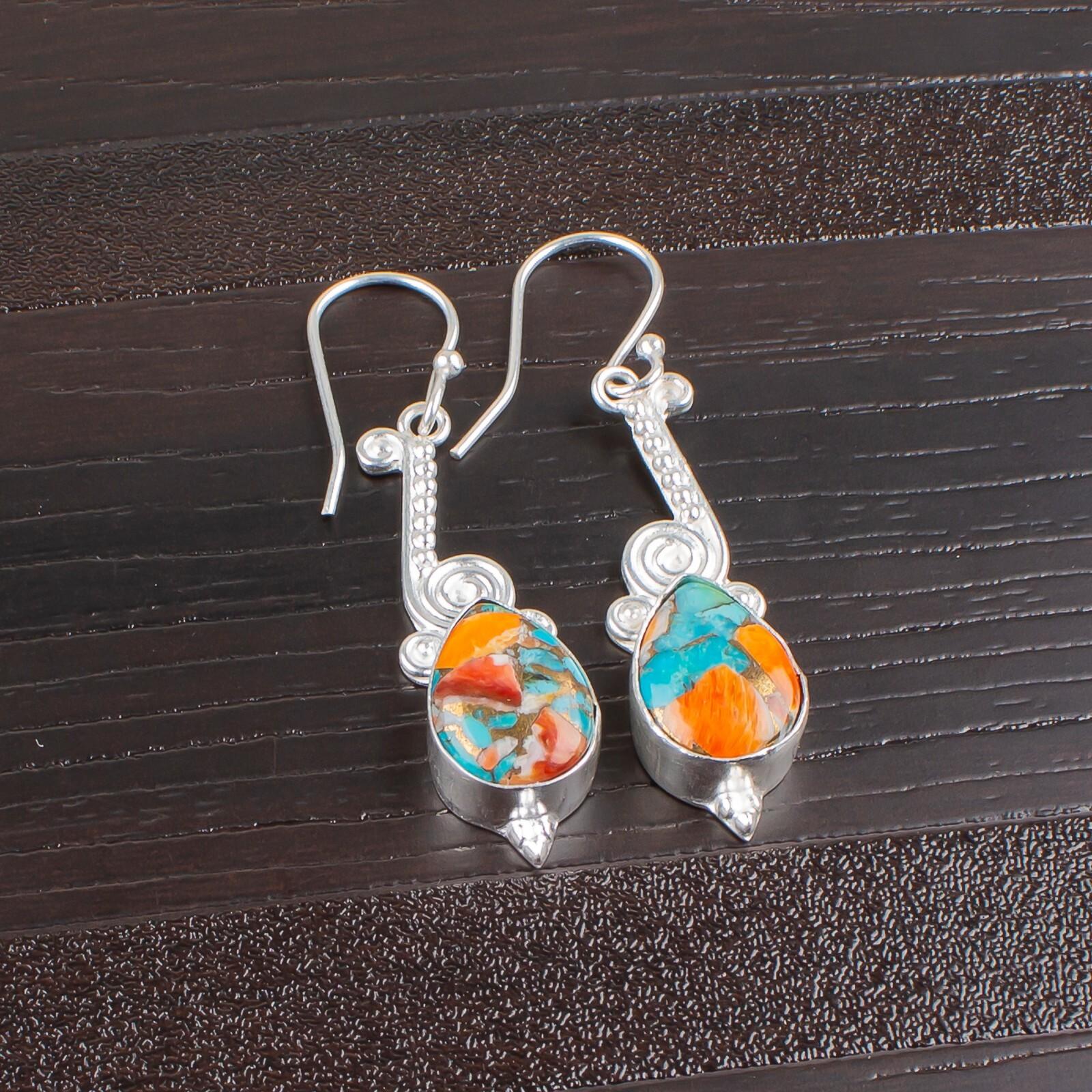 Элегантные ювелирные серьги из стерлингового серебра 925 пробы с драгоценным камнем Спини Ойстер на день рождения EE-37-34
Элегантные ювелирные серьги из стерлингового серебра 925 пробы с драгоценным камнем Спини Ойстер на день рождения EE-37-34