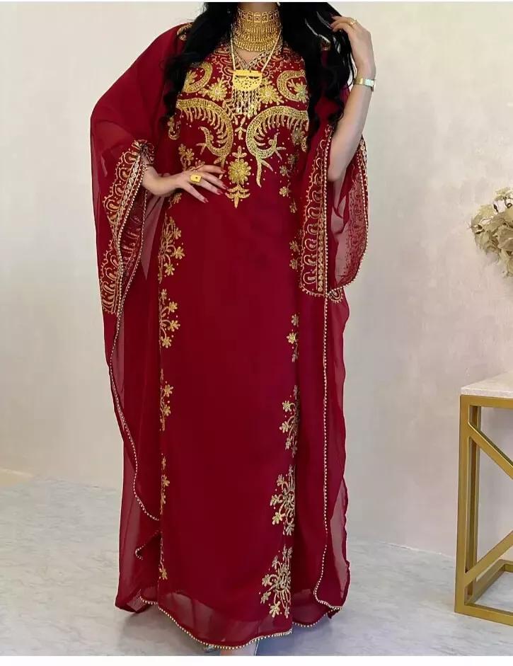 Abaya Long Dubai Islamic Kaftan Farasha Hand Work Gown Dress Moroccan Stylish XS малиновий
Abaya Long Dubai Islamic Kaftan Farasha Hand Work Gown Dress Moroccan Stylish XS малиновий