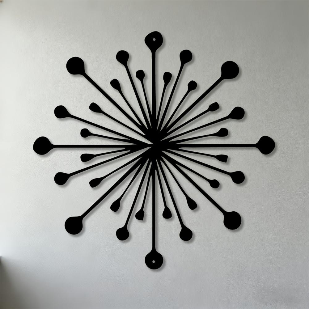 1pc 2D Flat Modern Firework Burst Metal Wall Sculpture Iron Abstract Art Panel Minimalist Decor for Living Room Bedroom Office Contemporary Space 30cm-11.81inch
1pc 2D Flat Modern Firework Burst Metal Wall Sculpture Iron Abstract Art Panel Minimalist Decor for Living Room Bedroom Office Contemporary Space 30cm-11.81inch