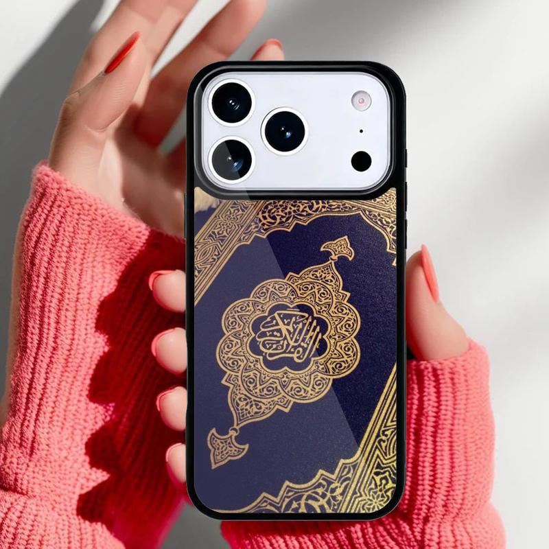 Islamic Book Arabic Quran Muslim Phone Case for iPhone 17 16 15 14 13 Pro Max Back Cover for 12 11 Pro Coque iPhone 13 Pro Max
Islamic Book Arabic Quran Muslim Phone Case for iPhone 17 16 15 14 13 Pro Max Back Cover for 12 11 Pro Coque iPhone 13 Pro Max