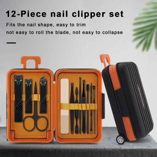 1 комплект профессиональных стальных портативных машинок для стрижки ногтей, дорожный набор из нержавеющей стали с футляром чёрный
1 комплект профессиональных стальных портативных машинок для стрижки ногтей, дорожный набор из нержавеющей стали с футляром чёрный