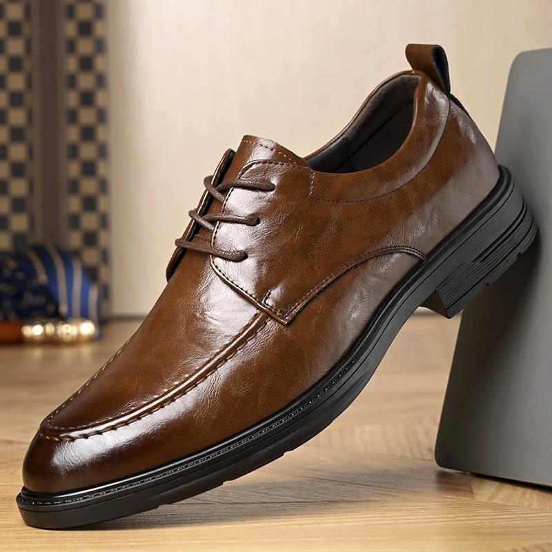 Leather shoes men s 2025 autumn new British soft-soled men s casual shoes business dress single shoes groom wedding shoes 38 чёрный
Leather shoes men s 2025 autumn new British soft-soled men s casual shoes business dress single shoes groom wedding shoes 38 чёрный