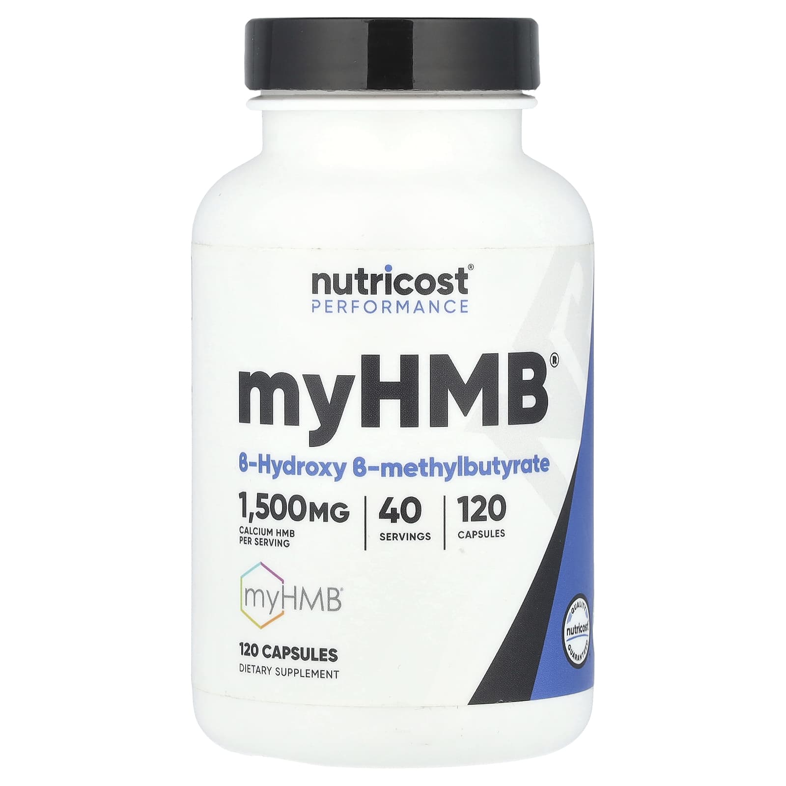 Nutricost, Athletic Performance Enhancement, myHMB®, 1,500 mg, 120 Capsules (500 mg per capsule)
Nutricost, Athletic Performance Enhancement, myHMB®, 1,500 mg, 120 Capsules (500 mg per capsule)