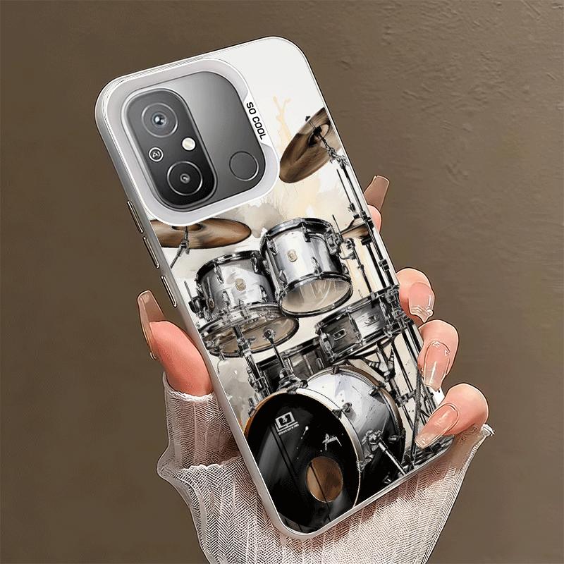 Drum Set Rock Music Shockproof Phone Case for Xiaomi Poco X7 X6 X5 X3 Pro F7 Ultra M8 Redmi 15C 15 14C 13C 12C 10C 13 12 10 Xiaomi Redmi 10C
Drum Set Rock Music Shockproof Phone Case for Xiaomi Poco X7 X6 X5 X3 Pro F7 Ultra M8 Redmi 15C 15 14C 13C 12C 10C 13 12 10 Xiaomi Redmi 10C