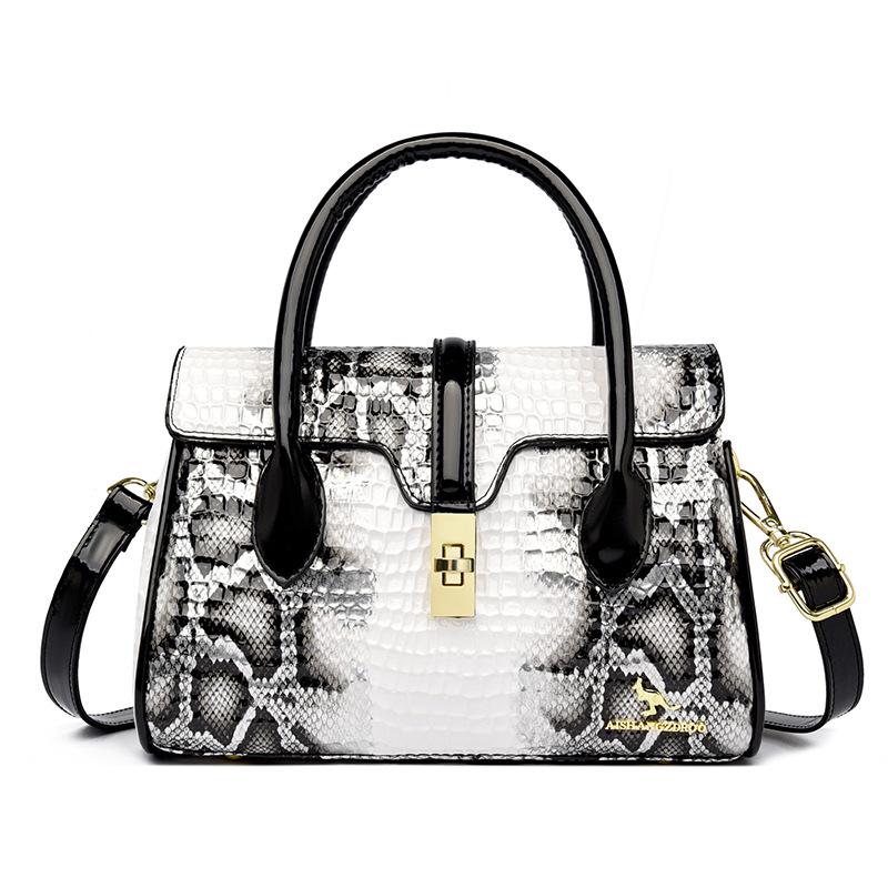 Женская сумка с узором крокодила, сумка для мамы, новая модная женская сумка большой вместимости через плечо, кроссбоди, легкая роскошь
Женская сумка с узором крокодила, сумка для мамы, новая модная женская сумка большой вместимости через плечо, кроссбоди, легкая роскошь