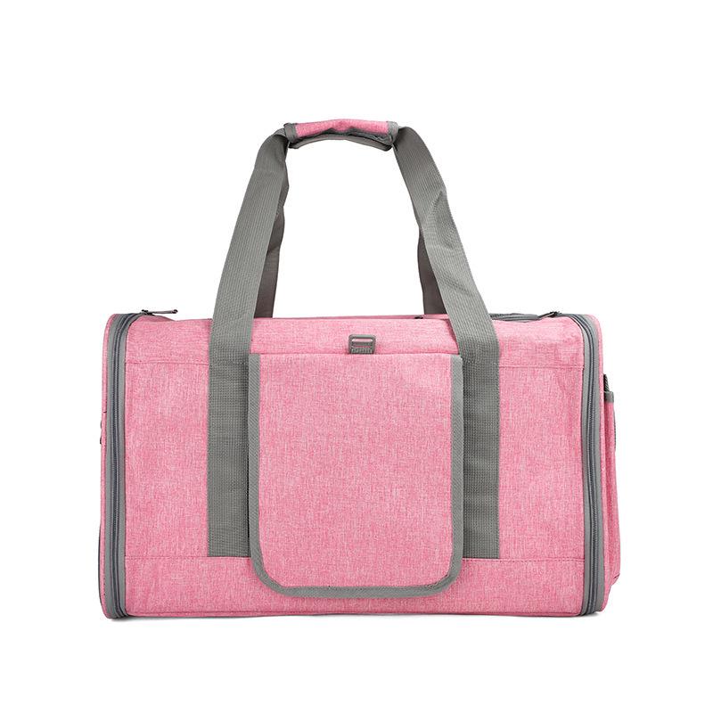 Breathable Foldable Large Capacity Crossbody Pet Carrier Bag for Travel
Breathable Foldable Large Capacity Crossbody Pet Carrier Bag for Travel