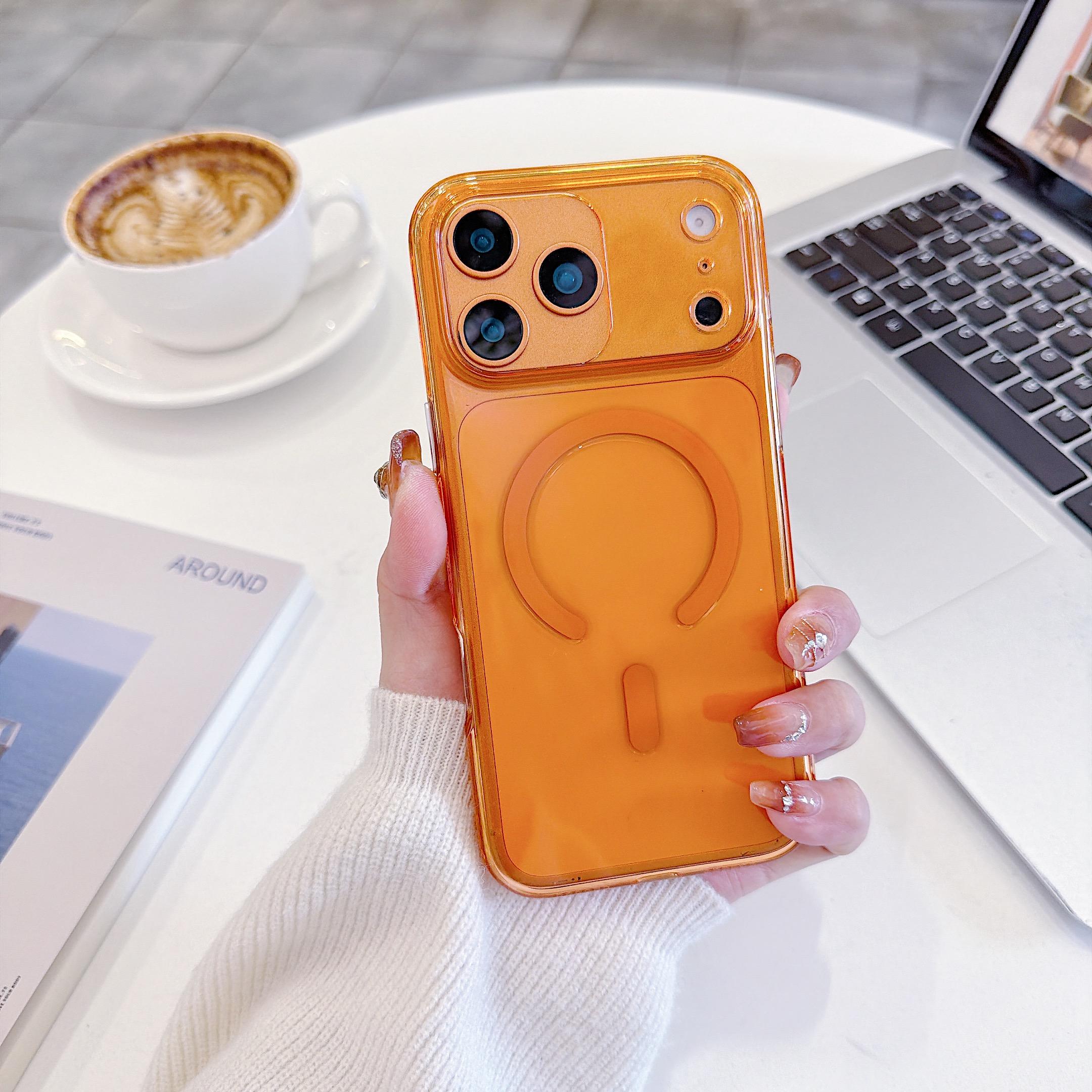 High Transparent ForMagsafe Magnetic Case ForiPhone 17 16 15 14 13 Pro Max Clear Ultra Thin Hard PC Protection Cover Bumper iPhone 13 помаранчевий
High Transparent ForMagsafe Magnetic Case ForiPhone 17 16 15 14 13 Pro Max Clear Ultra Thin Hard PC Protection Cover Bumper iPhone 13 помаранчевий