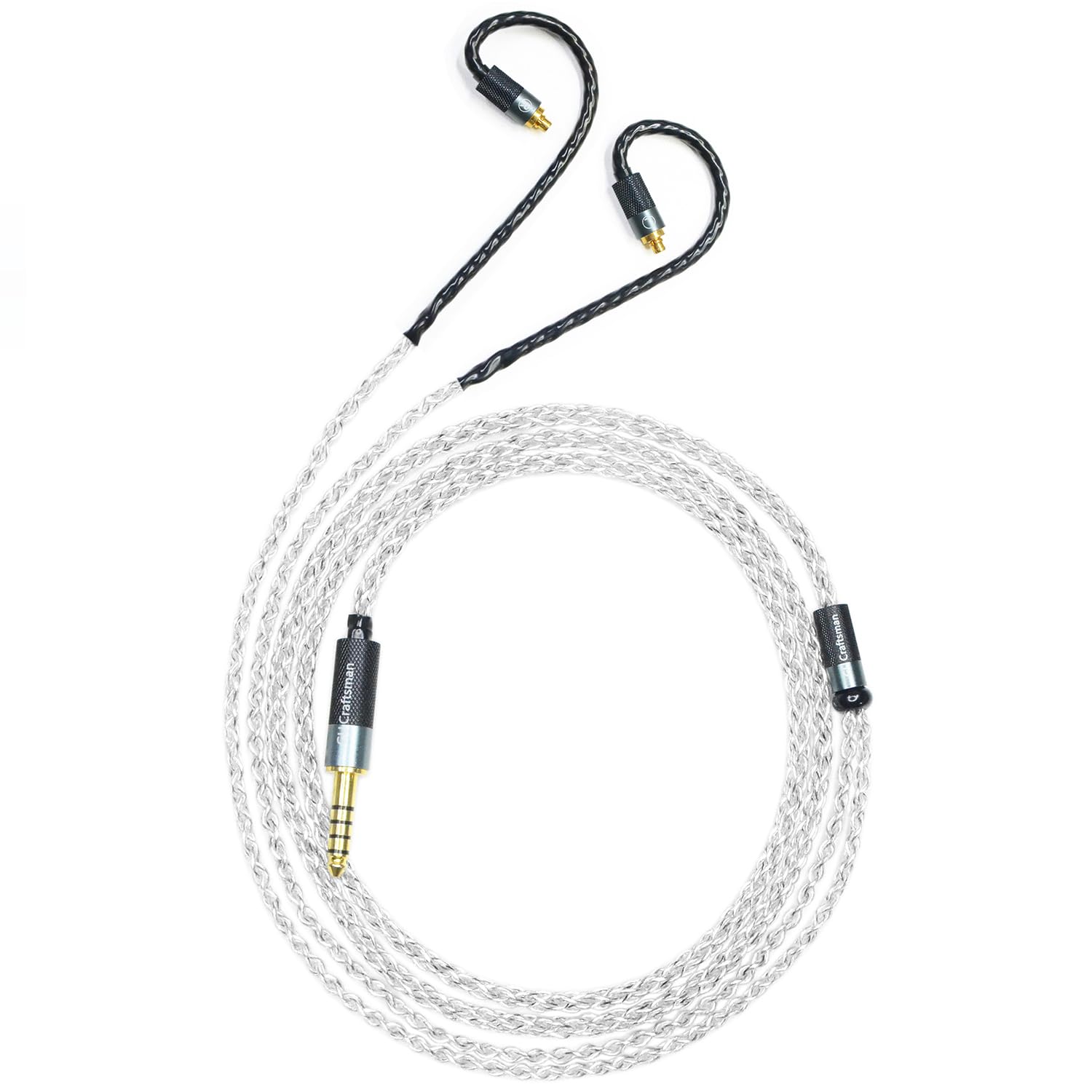 GUCraftsman 5N OFC Silver Plated Graphene Mixed Braid Sennheiser IE900 IE600 IE300 IE200 MMCX Headphone Replacement Cable + (3.5mm)
GUCraftsman 5N OFC Silver Plated Graphene Mixed Braid Sennheiser IE900 IE600 IE300 IE200 MMCX Headphone Replacement Cable + (3.5mm)