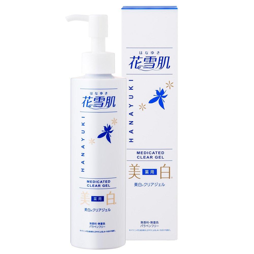 Hanayuki Medicated Whitening Clear Gel Pack Гель-отшелушивающая сыворотка и увлажняющий крем для удаления пятен из пор Отбеливающий смывной препарат Квази-лекарство (Пилинг / 200мл)
Hanayuki Medicated Whitening Clear Gel Pack Гель-отшелушивающая сыворотка и увлажняющий крем для удаления пятен из пор Отбеливающий смывной препарат Квази-лекарство (Пилинг / 200мл)