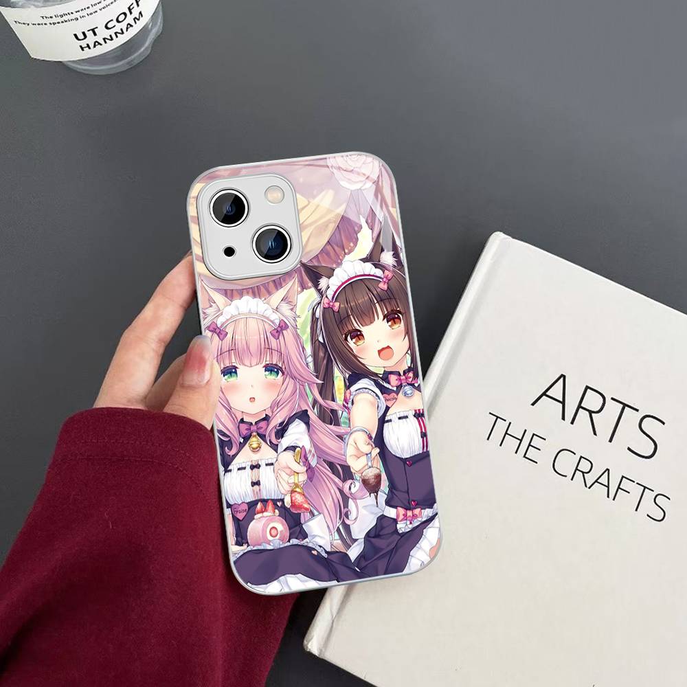 Chocola Nekopara Tempered Glass For Iphone 14 13 12 11 Pro Mini XS MAX 14Plus X XS XR Fundas iphone Xs Max
Chocola Nekopara Tempered Glass For Iphone 14 13 12 11 Pro Mini XS MAX 14Plus X XS XR Fundas iphone Xs Max