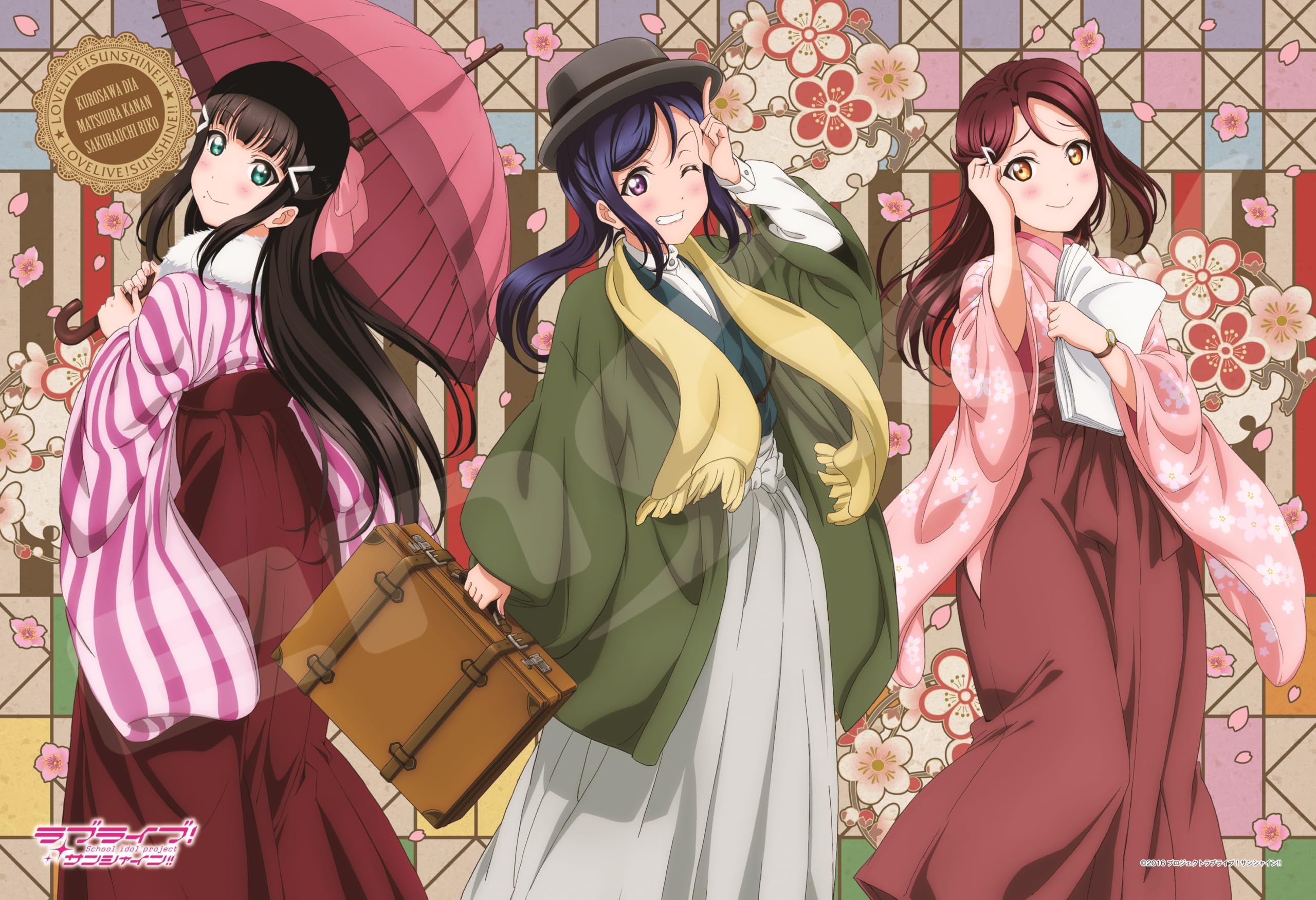 Ensky 300-piece jigsaw puzzle Love Live Sunshine Taisho Romance (Dia, Kanan, Riko) (26x38cm) 300-1305
Ensky 300-piece jigsaw puzzle Love Live Sunshine Taisho Romance (Dia, Kanan, Riko) (26x38cm) 300-1305