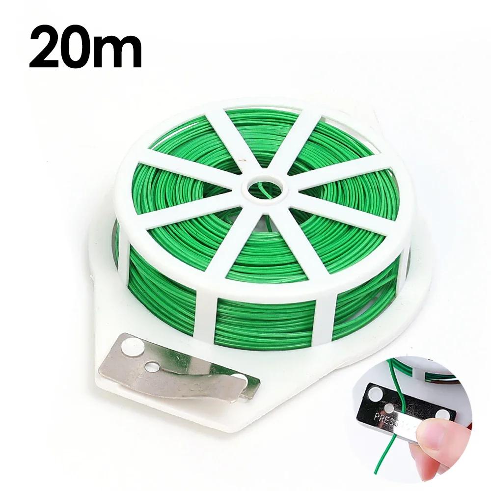 Garden Plants Strapping Iron Wire Garden Plant Tie with Cutter Plant Flower Vine Climbing Support Cable String Garden Wrap Tool
Garden Plants Strapping Iron Wire Garden Plant Tie with Cutter Plant Flower Vine Climbing Support Cable String Garden Wrap Tool