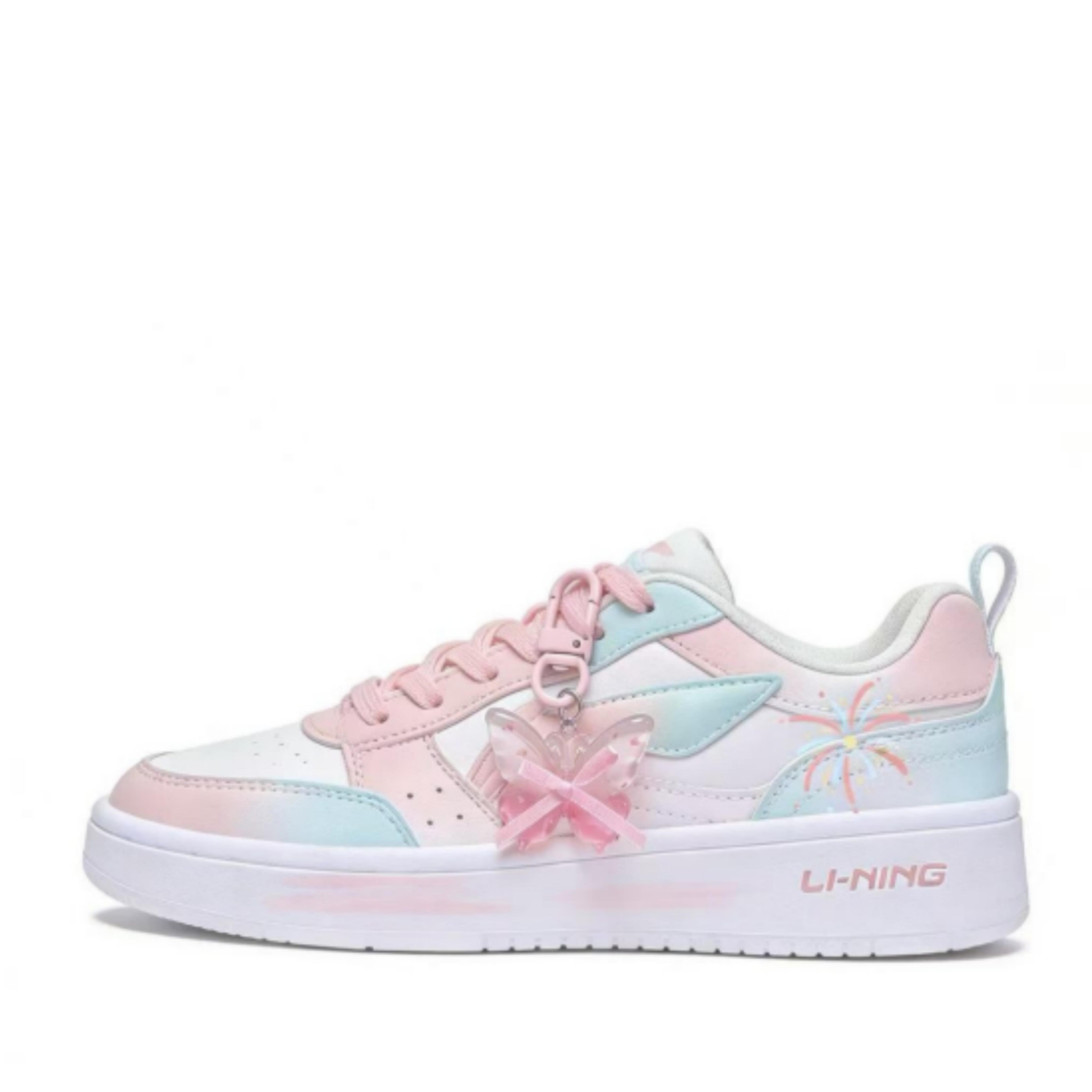 Li Ning Sycee Cloud Butterfly Dream, Hand Drawn Synthetic Leather Cushioning Abrasion Resistant Lightweight Low top AGCT340-5(Team1956-) 35
Li Ning Sycee Cloud Butterfly Dream, Hand Drawn Synthetic Leather Cushioning Abrasion Resistant Lightweight Low top AGCT340-5(Team1956-) 35