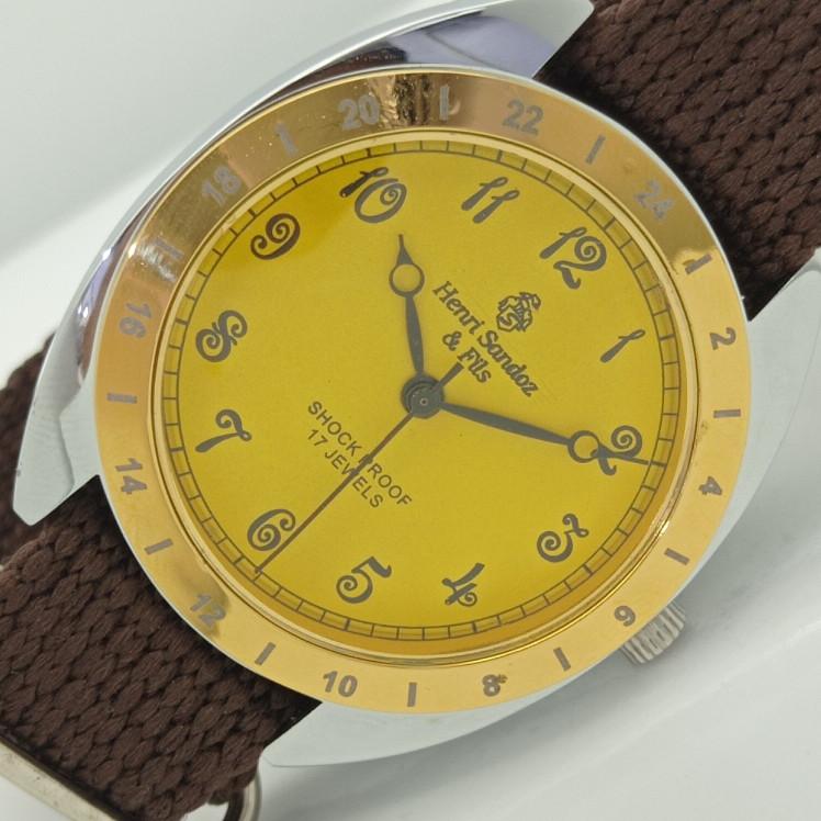 ВОССТАНОВЛЕННЫЕ ВИНТАЖНЫЕ МУЖСКИЕ НАРУЧНЫЕ ЧАСЫ HENRI SANDOZ & FILS SWISS a415041-1 Sku010-a415041
ВОССТАНОВЛЕННЫЕ ВИНТАЖНЫЕ МУЖСКИЕ НАРУЧНЫЕ ЧАСЫ HENRI SANDOZ & FILS SWISS a415041-1 Sku010-a415041