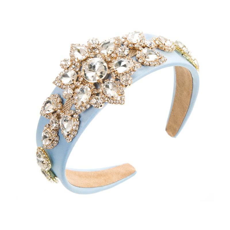 Женская тяжелая промышленность, винтажное украшение для волос в стиле барокко, Премиум со стразами, цветок, роскошная блестящая повязка на голову с широким краем OneSize светло-синий
Женская тяжелая промышленность, винтажное украшение для волос в стиле барокко, Премиум со стразами, цветок, роскошная блестящая повязка на голову с широким краем OneSize светло-синий